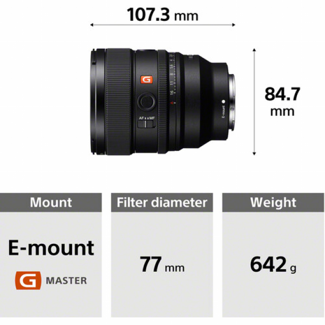 Sony Sony FE 85mm F1.4 GM II