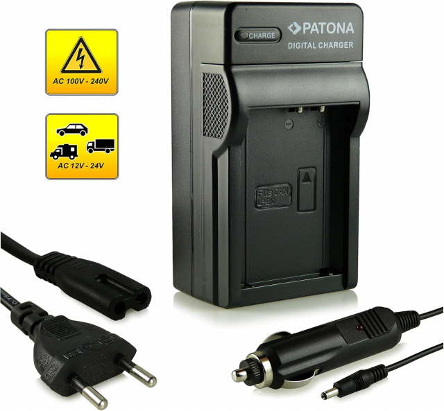 Patona Patona Caricabatteria canon LP-E10 1629  2in 1