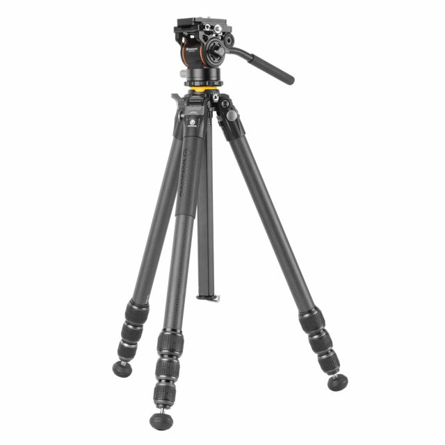 Vanguard Vanguard Veo 5 264CV14 - Treppiede video in carbonio, testa Veo PV-14