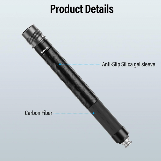 Sirui Sirui SVM-E Carbon Monopod Twist Lock, Tubo d'estensione