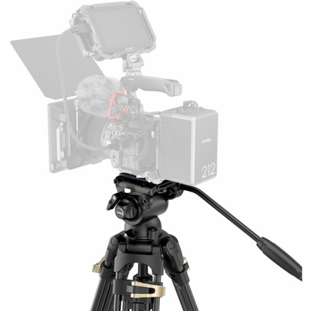 Smallrig SmallRig Heavy-Duty Fluid Head Tripod Kit AD-01S 4686