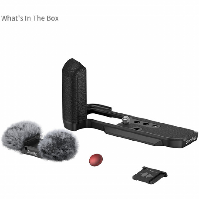 Smallrig SmallRig L-Shape Mount Plate with Silicone Handle for FUJIFILM X-M5(Black) 4876