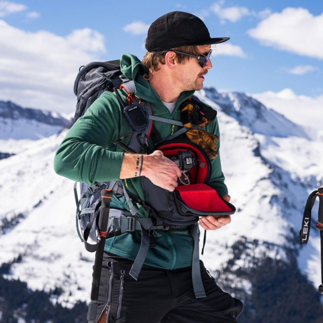 Osprey Osprey Camera Chest Rig Charcoal Grey Os