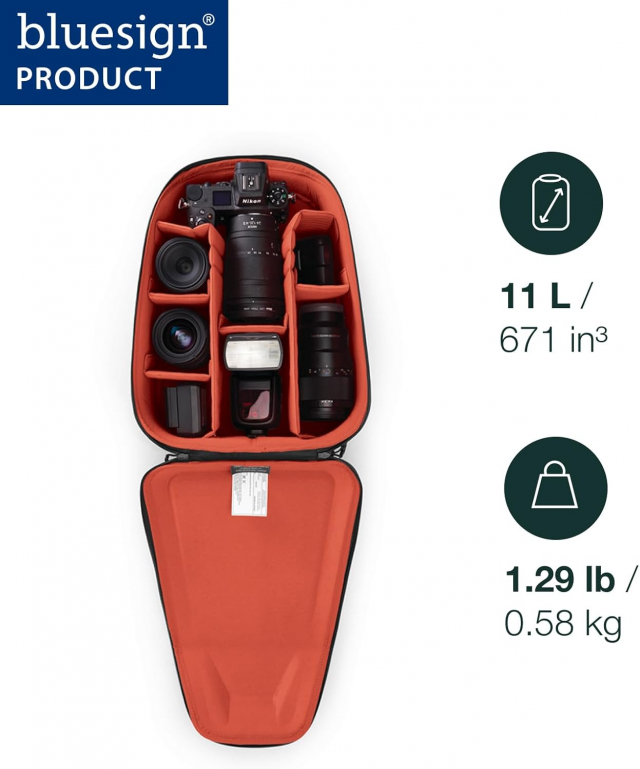 Osprey Osprey Camera Cube Medium Charcoal Grey