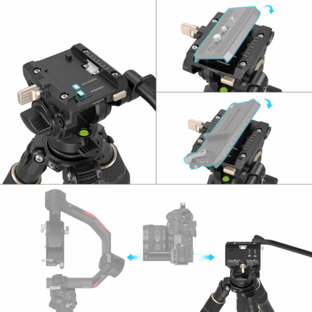 Smallrig SmallRig Carbon Fiber Tripod Kit FT-S303 4643