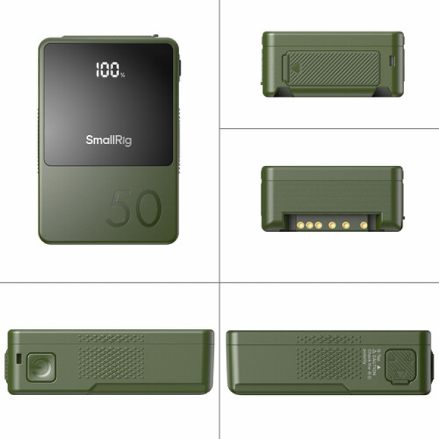 Smallrig SmallRig VB50 mini V Mount Battery(Green)4872