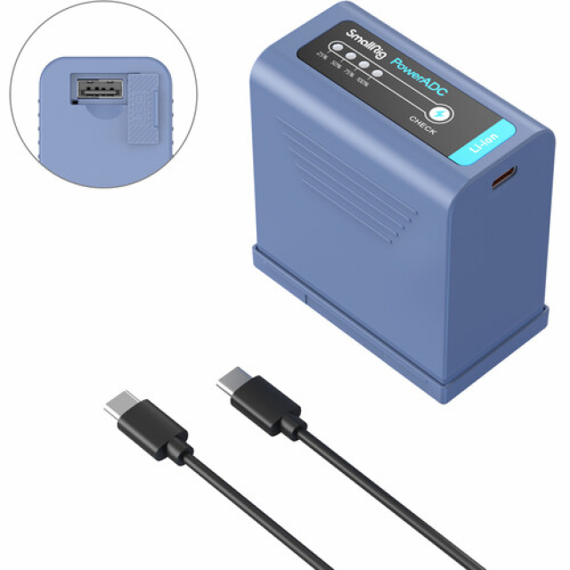 Smallrig SmallRig NP-F970 USB-C Rechargeable Camera Battery 4267