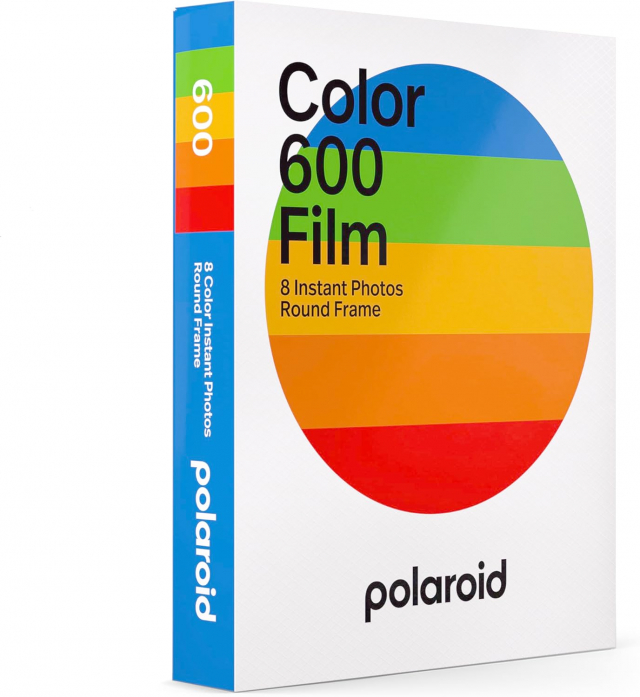 Polaroid Color Film for 600 - Round Frame
