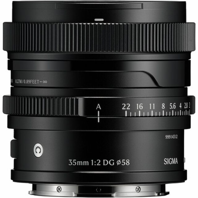 Sigma Sigma ob. 35mm F/2 DG (C) L-Mount Black 