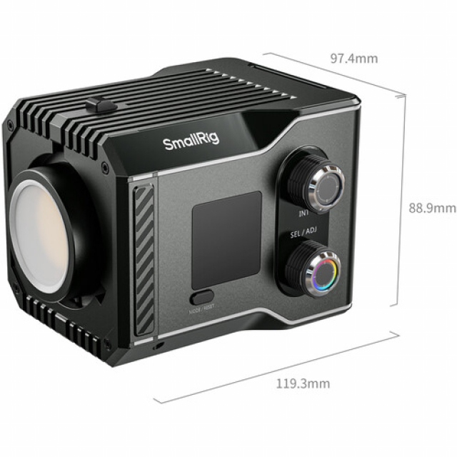 Smallrig SmallRig RC 60C RGB LED Video Light (with Powerbank Clamp Edition) 4810