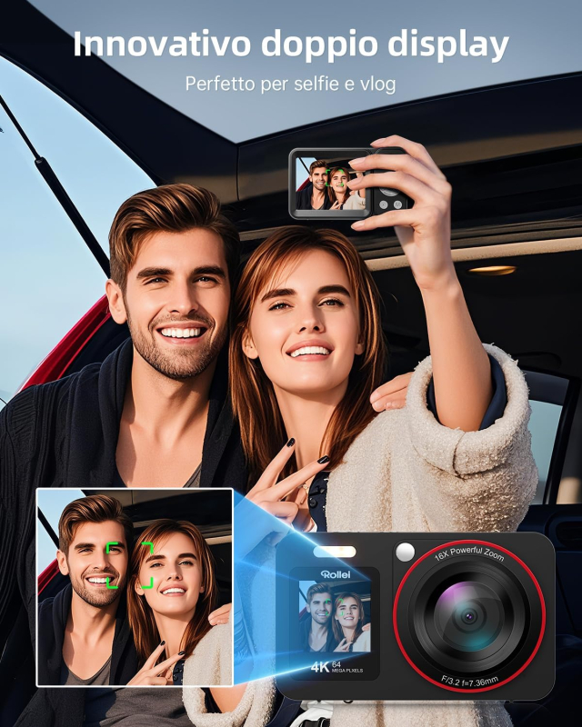 Rollei Rollei - Compactline 64 Dual Screen