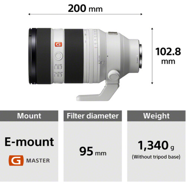 Sony Sony SEL 50-150 FE F2,0 G Master