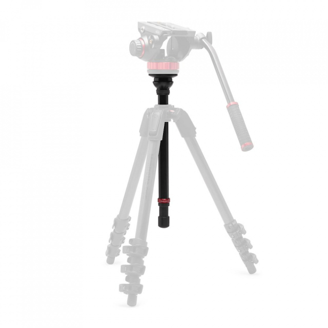 Manfrotto Kit Testa Fluida 502 + 055 video in Carbon. Col. Livellante 4 SEZ.