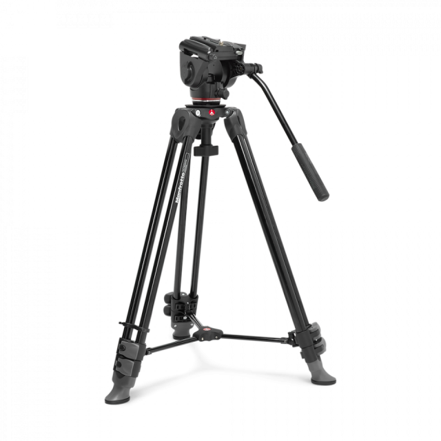 Manfrotto Manfrotto MVK500XAM Treppiede video in alluminio MVT502AM con Testa Fluid 500X