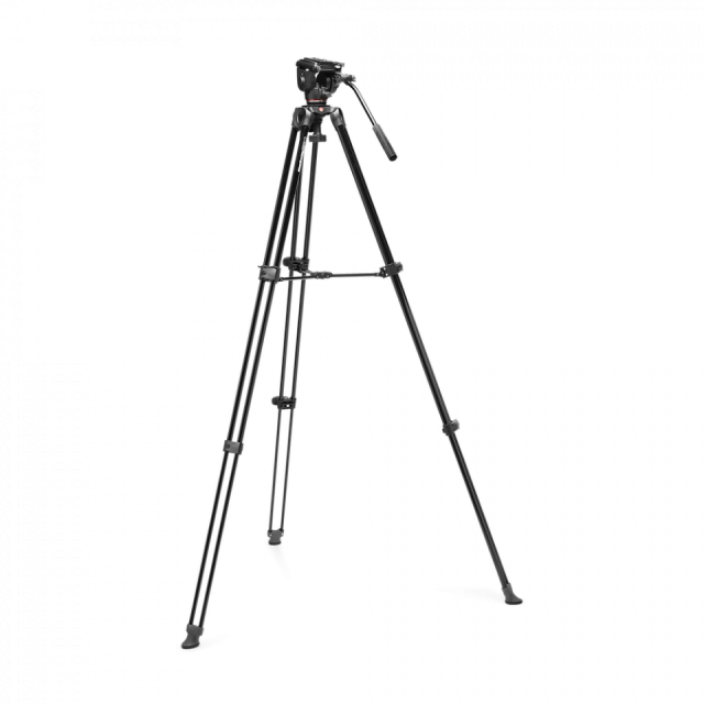Manfrotto Manfrotto MVK500XAM Treppiede video in alluminio MVT502AM con Testa Fluid 500X