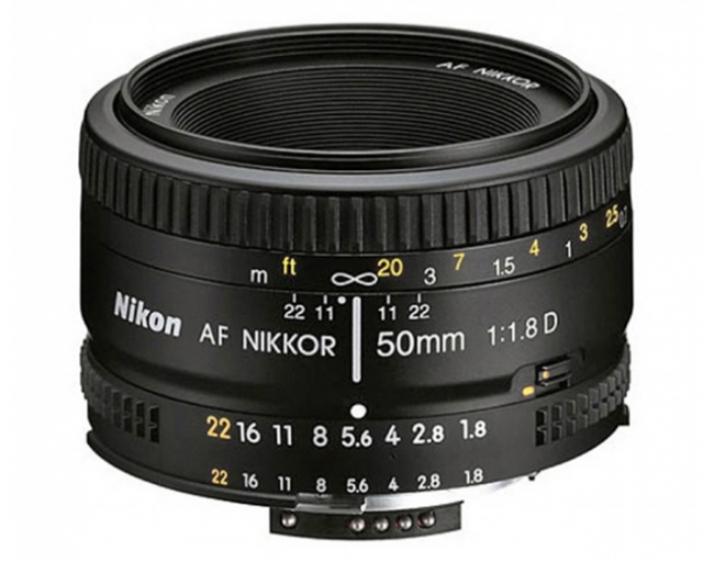 Nikon Nikon Ob. 50mm f/1,8 f/1,8 D AF -NOLEGGIO- Matr. 3602013