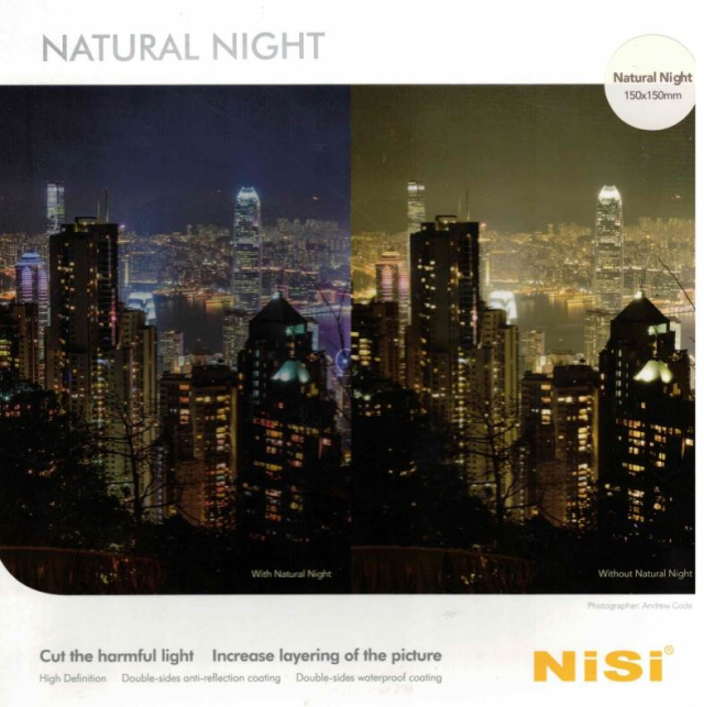  Nisi Filtro Natural Night 150*150 mm -Usato-