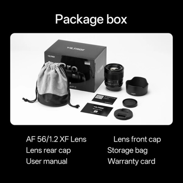 Viltrox Viltrox AF 56 mm f/1.2 per Fuji X