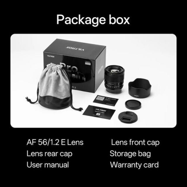 Viltrox Viltrox AF 56 mm f/1.2 per Sony E