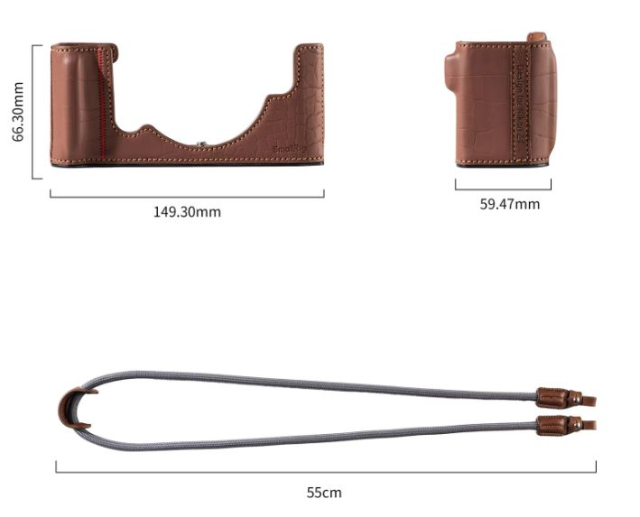 Smallrig SmallRig Brown Leather Case Nikon Zf