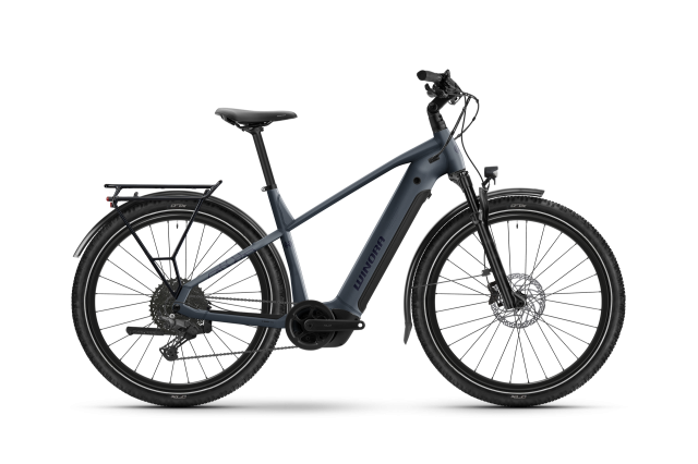 Winora Yucatan X10 High - Bosch PX - 800Wh - 40 Small - 10v Cues - Plush Pigeon