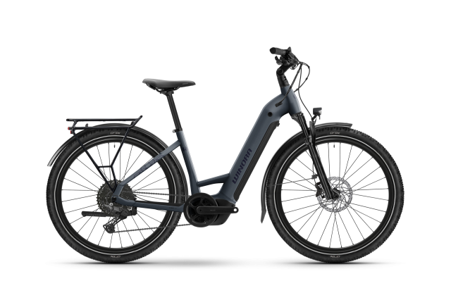 Winora Yucatan X10 Low - Bosch PX - 800Wh - 38 Small - 10v Cues - Plush Pigeon