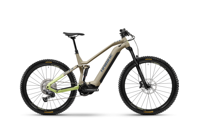 Haibike AllMtn 3 - 29/27.5'' 160mm 12v 720Wh Yamaha PW-X3 50 XL - Coffee/Green/Blue