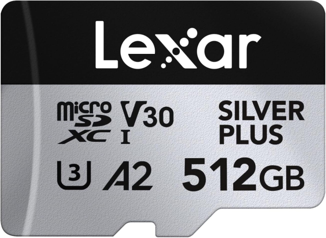 Lexar Lexar 512 Gb Micro SDXC Silver Plus A2 V31