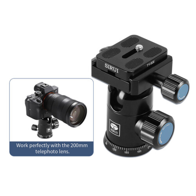 Sirui Sirui - Treppiede Traveler AT-125 CON TESTA E-10