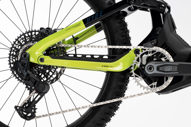 Haibike Haibike HYBE CF 11 - High sparkling white/splatter black/radiant green Taglia 43 2026