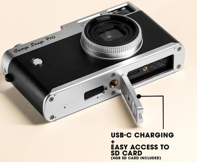 Camp snap Camp Snap Digital Camera CS-Pro Black