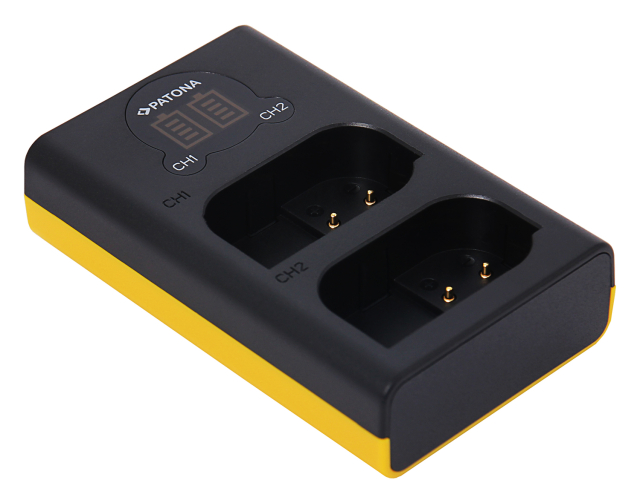 Patona Patona Caricabatteria Usb Dual per Panasonic DMW BLK22