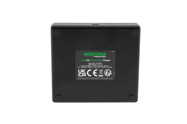 Patona Patona Premium NP-FZ100 Dual PD Performance Charger incl. USB-C input/output