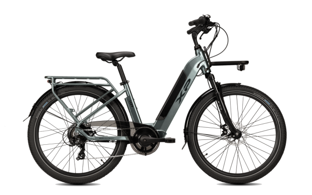 XP Bikes  I-D7 Unisex 26'' 60mm 7v 649wh XP Rear Motor Ash Grey Taglia Unica