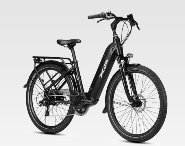 XP Bikes  I-D7 Unisex 26'' 60mm 7v 649wh XP Rear Motor Matt Black Taglia Unica