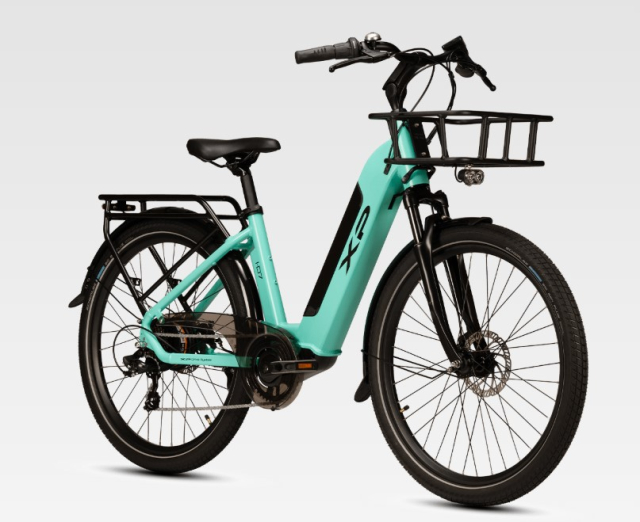 XP Bikes  I-D7 Unisex 26'' 60mm 7v 649wh XP Rear Motor Turchese Taglia Unica