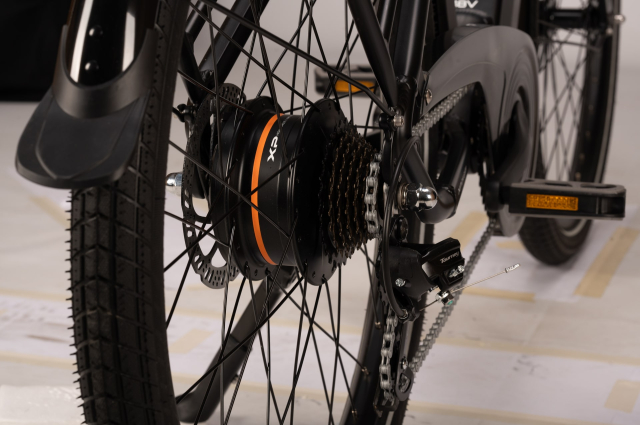 Xp bikes XP Bikes  I-D7 Unisex 26'' 60mm 7v 649wh XP Rear Motor Turchese Taglia Unica