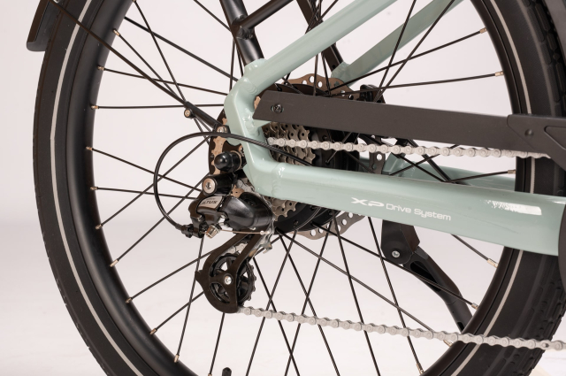 Xp bikes XP Bikes  I-D8.4 26'' 60mm 8v 865wh XP Rear Motor Shiny Sky Grey Taglia Unica