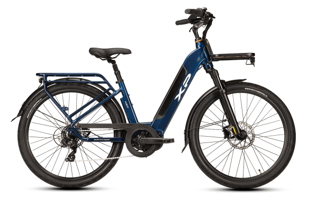 XP Bikes I-MD7 Unisex 26'' 60mm 7v 649wh XP Central Motor Midnight Blue Taglia Unica