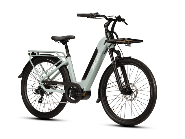 XP Bikes I-MD7 Unisex 26'' 60mm 7v 649wh XP Central Motor Shiny Sky Grey Taglia Unica