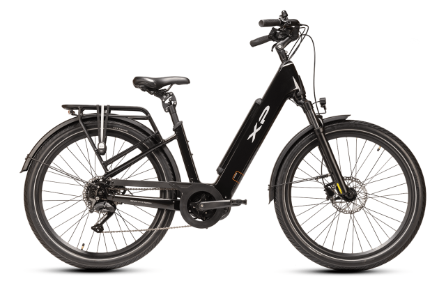 XP Bikes I-MD9.2 Unisex 27.5'' 60mm 9v 865wh XP Central Motor Shiny Black Taglia Unica