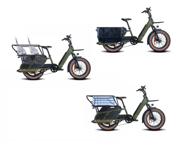 Xp bikes XP Bikes X-LOAD 2.0 20'' 7v 960Wh XP Rear Motor Verde Taglia Unica