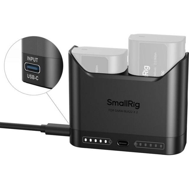 Smallrig SmallRig Camera Battery Charger for DMW-BLK22 5492