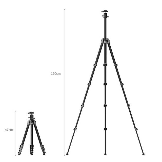 Smallrig SmallRig Portable Photo Carbon Fiber Tripod 5478