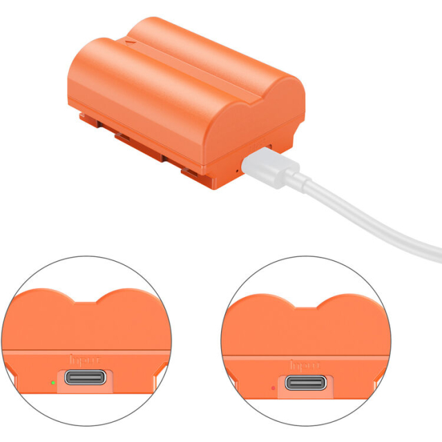 Smallrig SmallRig NP-W235 USB-C Rechargeable Camera Battery (Orange) 4970