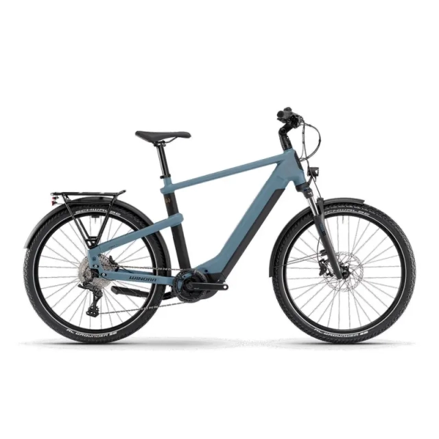 WINORA Yakun X10 High 27.5'' 80mm 10v 750Wh Bosch Performance CX Smart System Blu Taglia 50/M