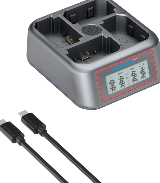 Patona PATONA Platinum USB-C PD QC 4-Port Fast Charger for Sony NP-FZ100