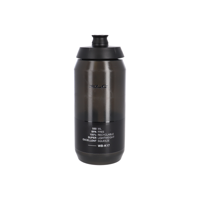 XLC XLC Borraccia WB-K17 550ml, nero/trasparente