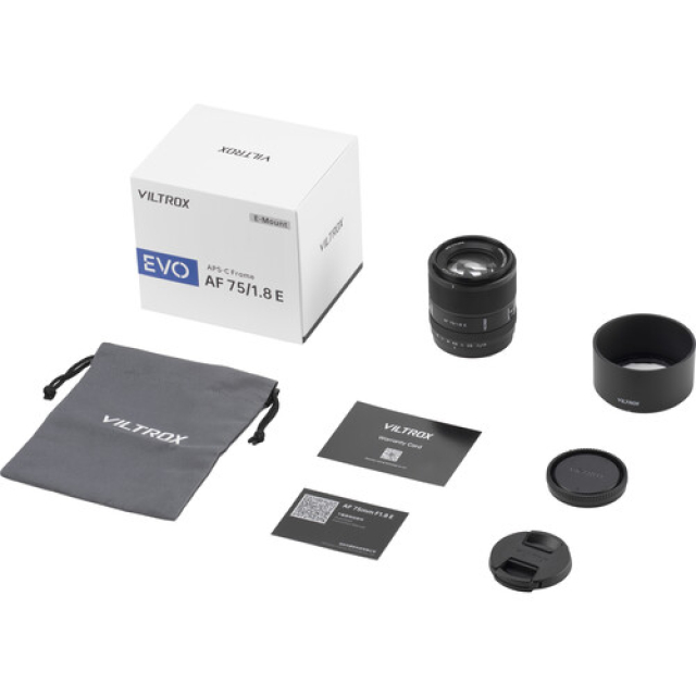 Viltrox Viltrox AF 75/1.8 E OBIETTIVO APS-C EVO PER Sony E-mount