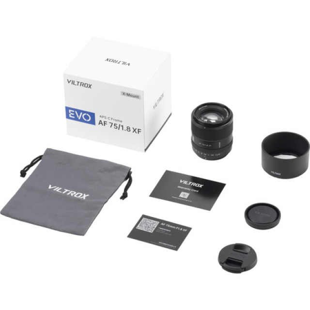 Viltrox Viltrox AF 75/1.8 XF OBIETTIVO APS-C EVO PER FUJI X-MOUNT